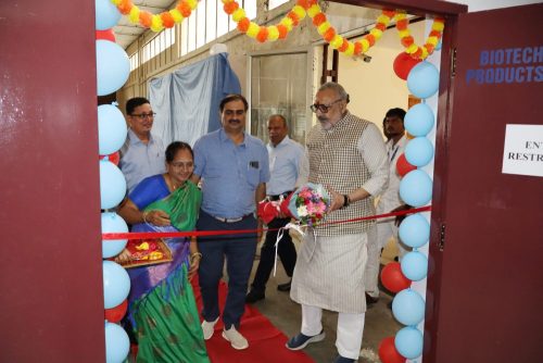 Inaugurating the GMO Lab at SITRA