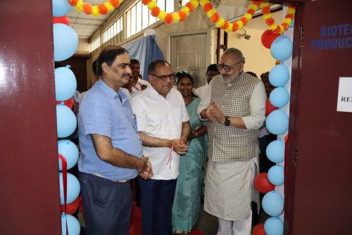 Inaugurating the GMO Lab at SITRA