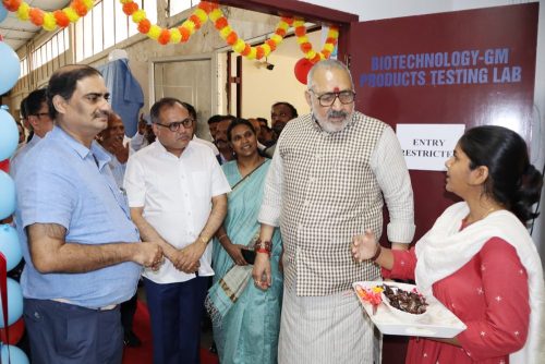 Inaugurating the GMO Lab at SITRA